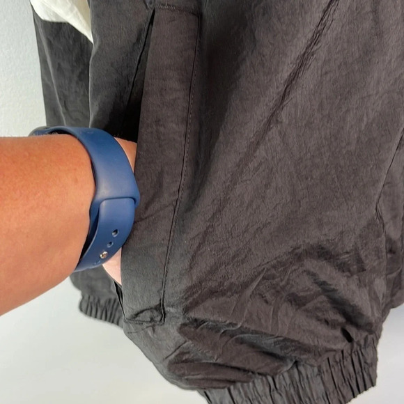 VINTAGE 90s NWT Mens Baggy Performance Windbreaker Bomber Jacket Blokecore L - Picture 7 of 12